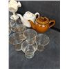Image 2 : Teapots, Dessert Dishes, Glasses, Footed Trinket Dish