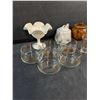 Image 3 : Teapots, Dessert Dishes, Glasses, Footed Trinket Dish