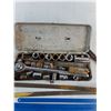 Image 3 : Brico 11-Piece Wrench Set, Ratchet Set - As is, Saw Blades, Chrysler Decals, Torch Nozzle