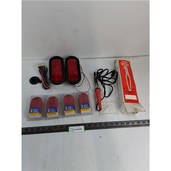 Tail Lights, Side Lights, Plastic Welding Gun - Untested