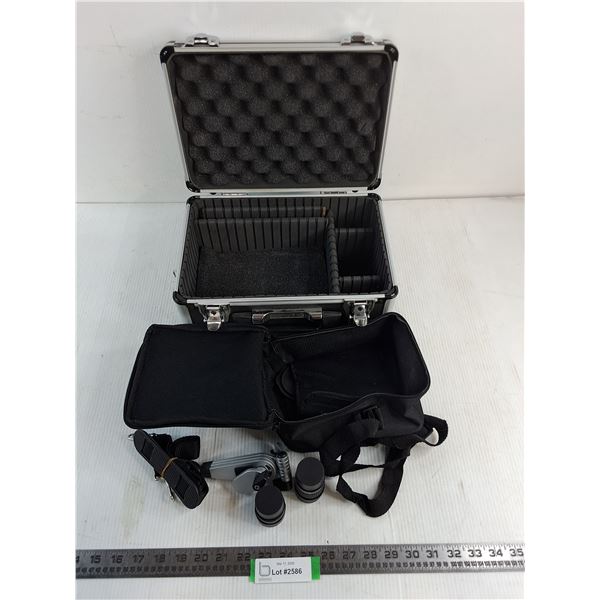 Bushnell Hard Body Binoculars Case & Accessories