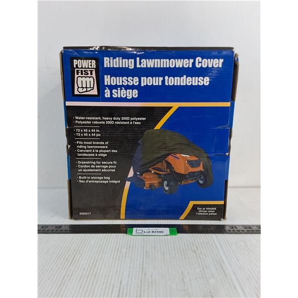 Power Fist Riding Lawnmower Cover - Appears Unused