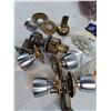 Image 4 : Assorted NOS (Abrasive Ball, 1/2" Pal Nuts, Castors, Bicycle Cable), Interior Door Knob Sets, Misc.