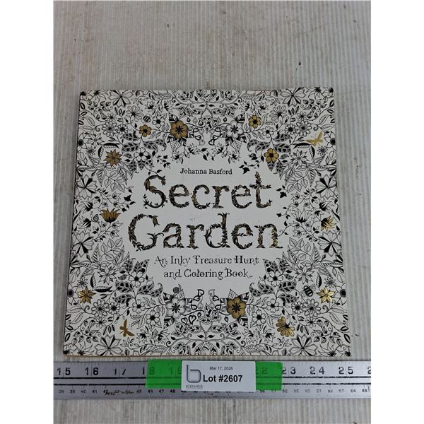 Secret Garden Coloring Book by Johanna Basford
