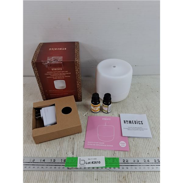 Homedics Aroma Diffuser Gift Set - Consignor Said Works - PICK UP