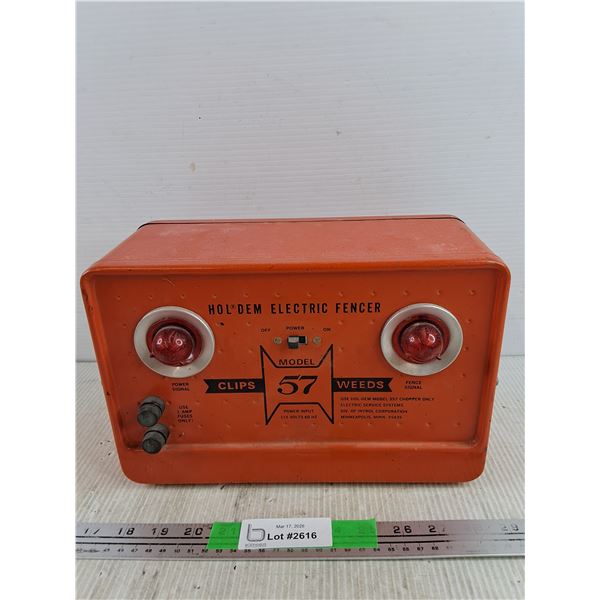 Vintage Hol Dem Electric Fencer - As Is