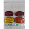 Image 1 : (4) Battery Powered Safety Lights - Consignor Said Works, Needs Batteries
