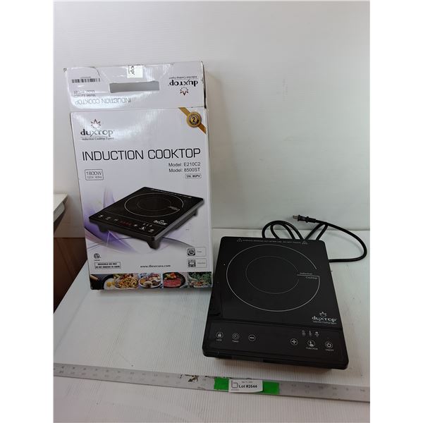 Duxtop Induction Cooktop- Powers On/Possible Error Message