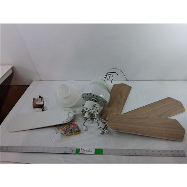 Ceiling Fan with Light Approx. 35.5" Diameter - PICK UP ONLY