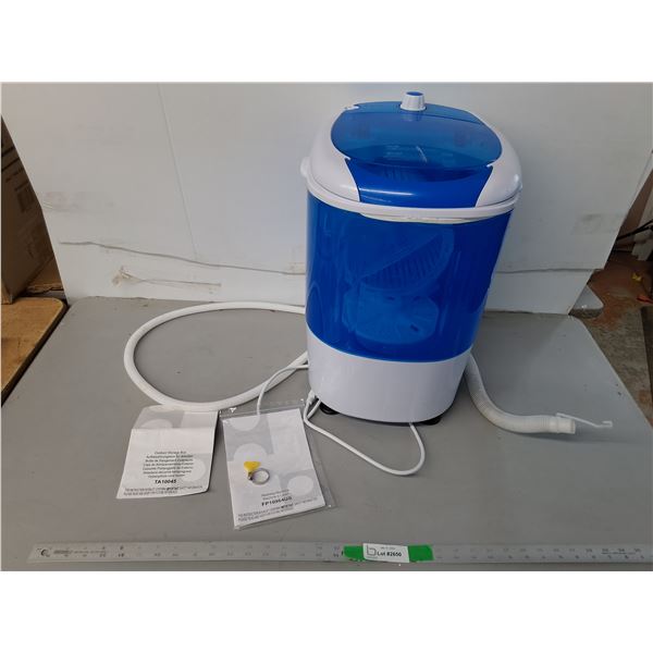 *Mini Portable Washing Machine- Appears to Power On 12.5" x 14" x 19", Cannot Ship