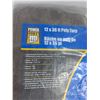 Image 2 : Power Fist 12 x 36' Poly Tarp