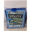 Image 2 : General Purpose Utility Tarpaulin & Power Fist Weatherproof Engine Cover