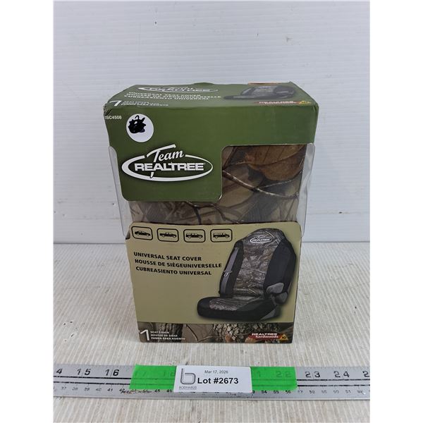 Team Realtree Universal Seat Cover