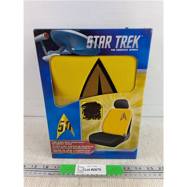 Star Trek Low Back Seat Cover with Headrest Cover