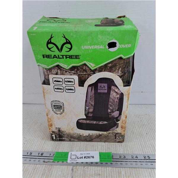 Real Tree Universal Seat Cover