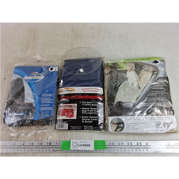 Seat Poncho & Bucket Poncho, Evelots Automotive Pet Seat Cover
