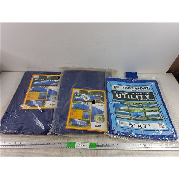 (3) Tarpaulins