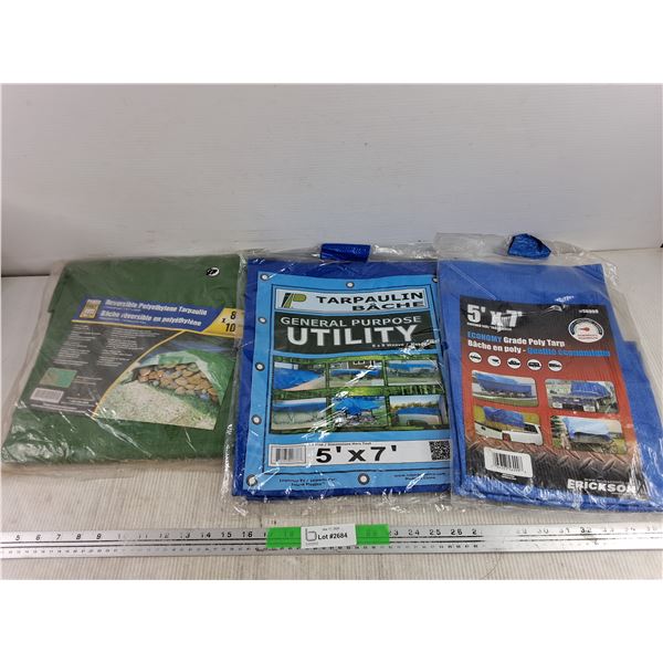 (3) Tarpaulins