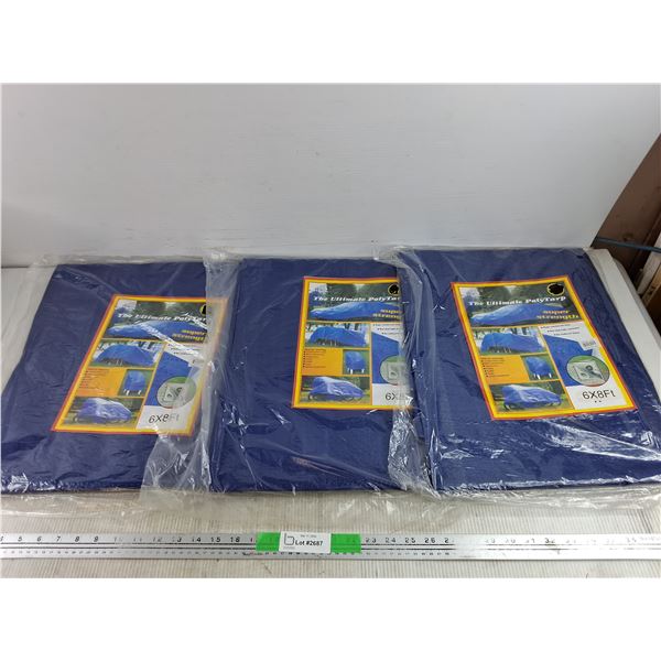 (3) The Ultimate Poly Tarps