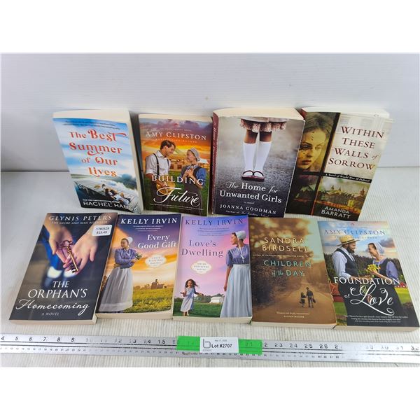 Assorted Books - Glynis Peter's, Amy Clipston, Joanna Goodman
