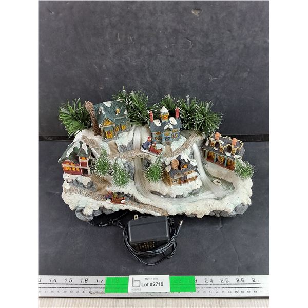 Christmas Fiber Optic Village - As Is