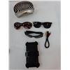 Image 2 : Talking Watch- Requires Repair, Sunglasses, Supcase, Misc.