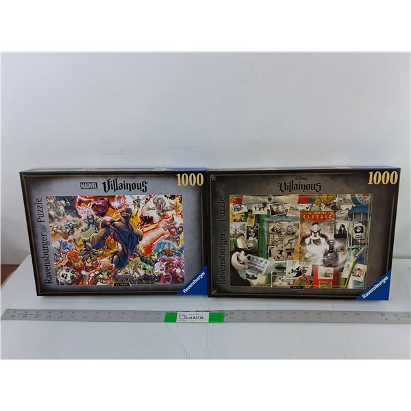 (2) Villanous Puzzles- As Is