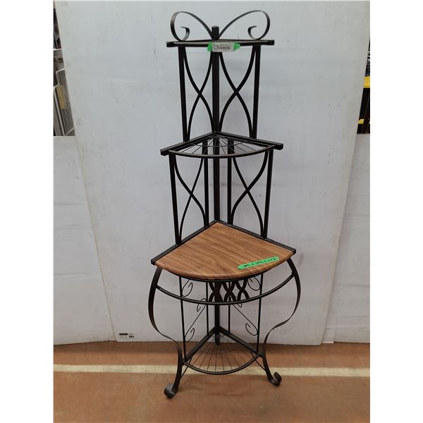 *Metal 90 Degree Corner Shelf, Measurements in Pics, Cannot Ship