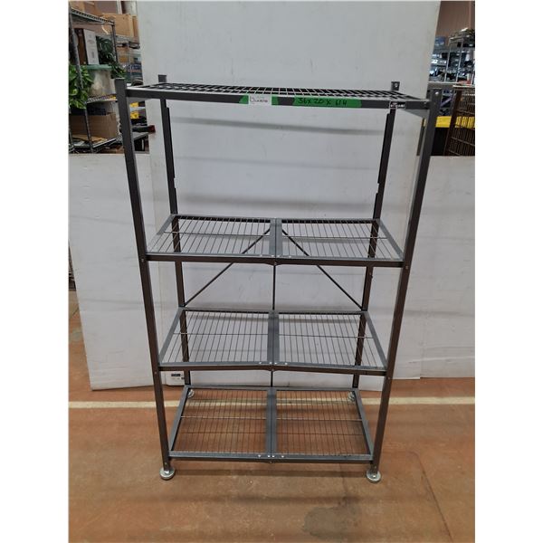 * Metal Origami Storage Shelf, Measurements in Pics, Cannot Ship