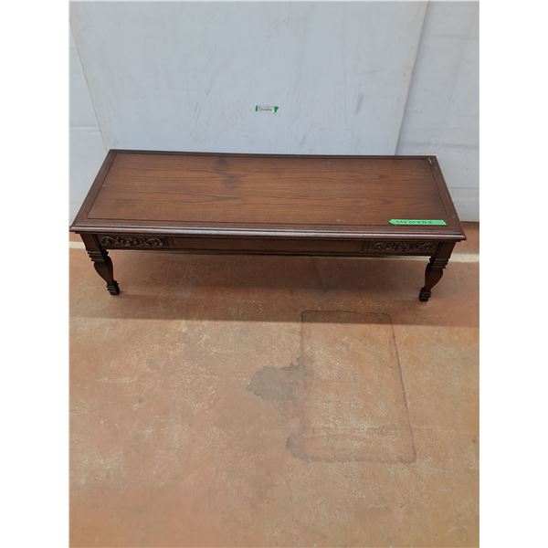 * Large Rectangular Deilcraft Canada Wooden Coffee Table, Measurements in Pics, Cannot Ship