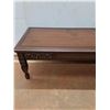 Image 3 : * Large Rectangular Deilcraft Canada Wooden Coffee Table, Measurements in Pics, Cannot Ship