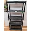 Image 1 : *Plastic Five Tier Shelving Unit, Measurements in Pics, Cannot Ship