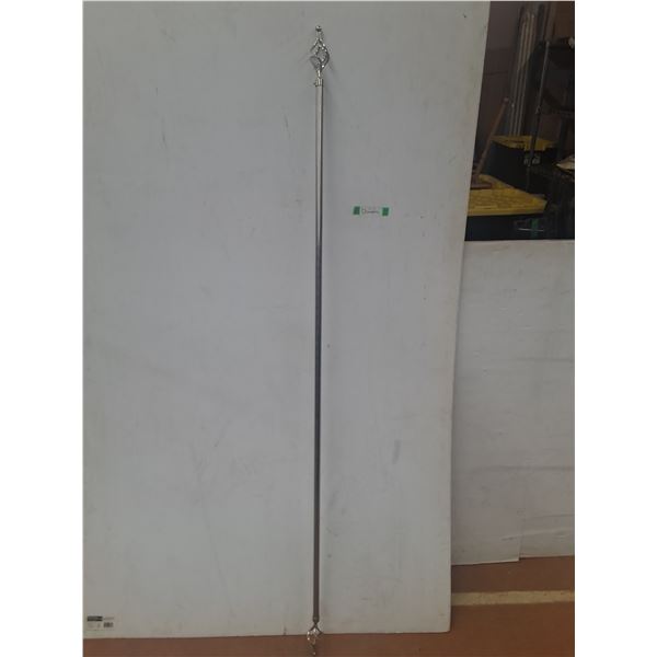 * Metal Adjustable Curtain Rod, Up To 120" Long, Cannot Ship