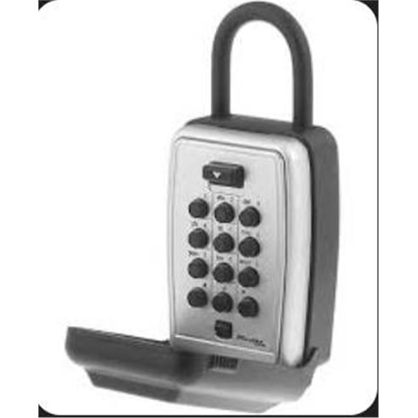 Master Lock 5400D Portable Push Button Combination Lock Box