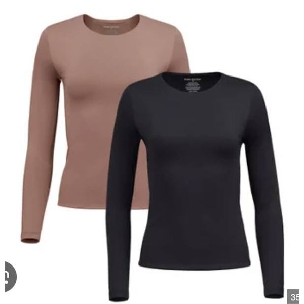 Frank And Oak Women’s Smoothing Contour Long Sleeve Tee Size S/P