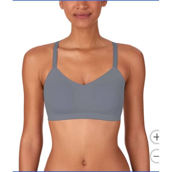 Halston 2-Pack Seamless Bra, Size S/P, Wide Band Design