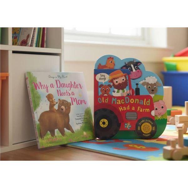 Two Children’s Books: Why a Daughter Needs a Mom and Old McDonald Had a Farm