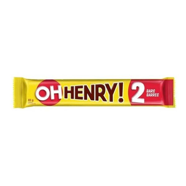 Oh Henry! 2 Bars Chocolate Pack – 12 x 85 g