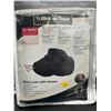 Image 2 : Back On Track Neck Cover With Closure, Size Small, Black