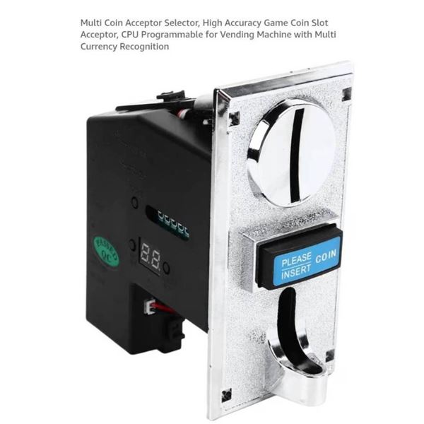 Multi-Coin Selector with Anti-Theft Design and Multi-Currency Recognition