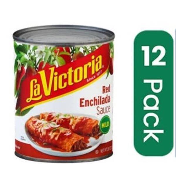 La Victoria Enchilada Sauce, Mild, 296 mL, Case of 12 Cans