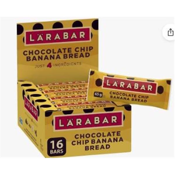 Larabar Chocolate Chip Banana Bread 16 Bars 720 g