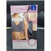 Image 2 : PUMA 2-Pack Seamless Sports Bras, Size Large, Convertible Design