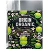 Image 3 : Origin Organic Lime Sparkling Water, 2×6-Cans, 355 mL