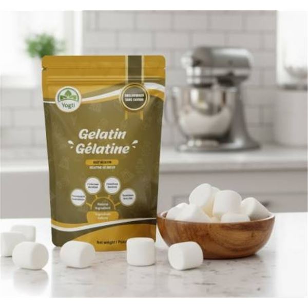 Cert Gelatin (Beef Gelatin), 1 lb Net Weight