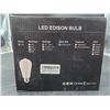 Image 3 : LED Vintage Edison Bulb Set, 6-Pack, 60W Equivalent, Dimmable, ST58