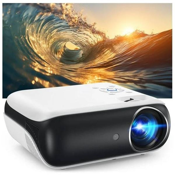 HAPPRUN Projector, Native 1080P Bluetooth Projector