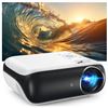 Image 1 : HAPPRUN Projector, Native 1080P Bluetooth Projector
