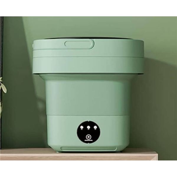 Mini Green Folding Washing Machine