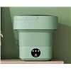 Image 1 : Mini Green Folding Washing Machine